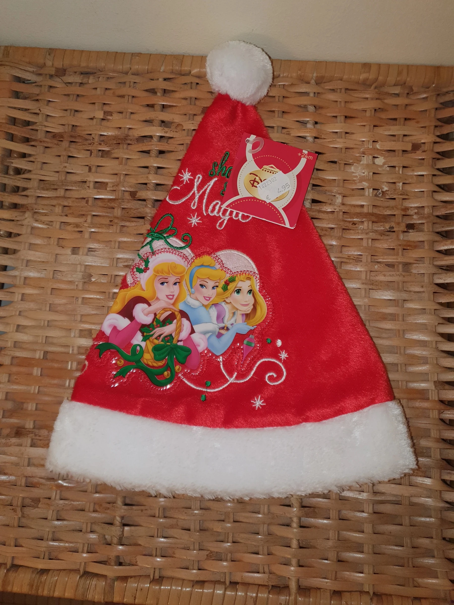 Bonnet noël princesses